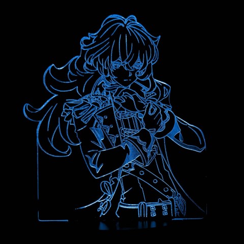 Акриловий 3D світильник-нічник Ділюк Рагвіндр 2