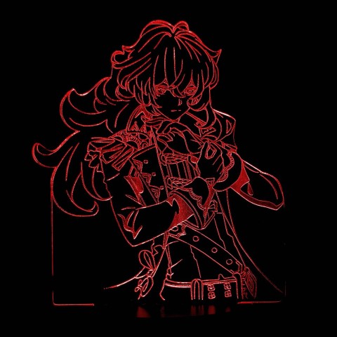 Акриловий 3D світильник-нічник Ділюк Рагвіндр 2