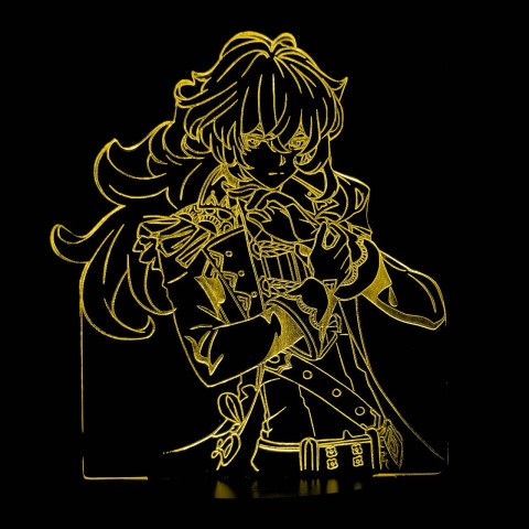 Акриловий 3D світильник-нічник Ділюк Рагвіндр 2