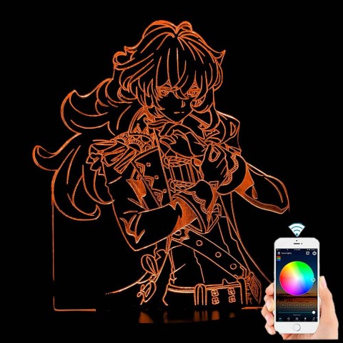 Акриловий 3D світильник-нічник Ділюк Рагвіндр 2