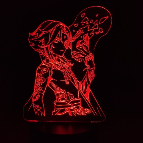Акриловий 3D світильник-нічник Сяо