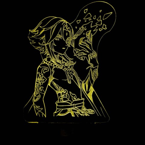 Акриловий 3D світильник-нічник Сяо