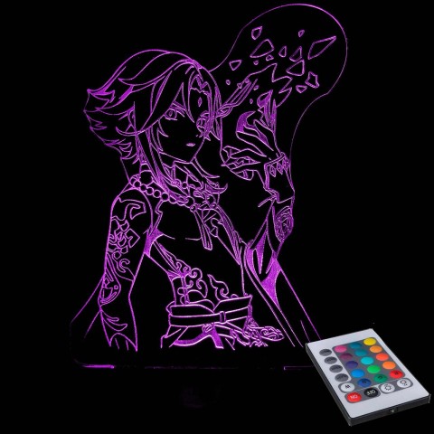 Акриловий 3D світильник-нічник Сяо