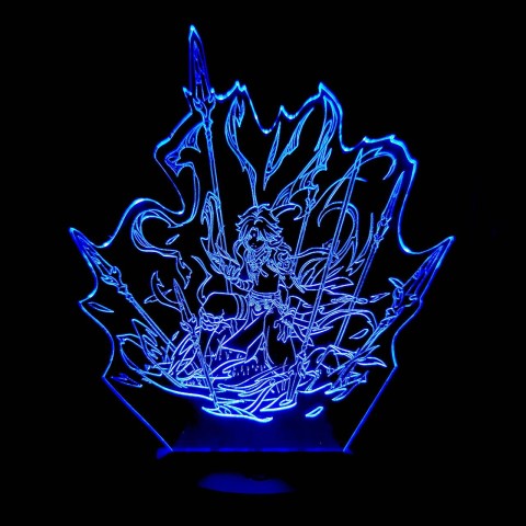 Акриловий 3D світильник-нічник Сяо 2