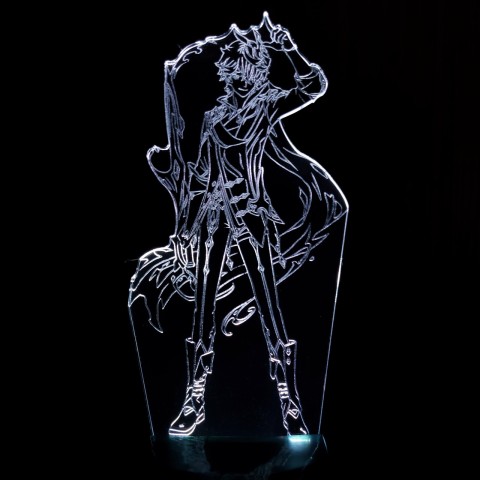 Акриловий 3D світильник-нічник Чайльд Тарталья