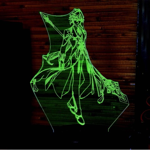 Акриловий 3D світильник-нічник Чжун Лі 2