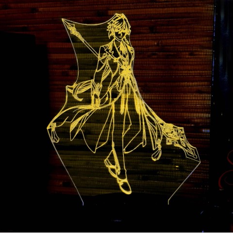 Акриловий 3D світильник-нічник Чжун Лі 2