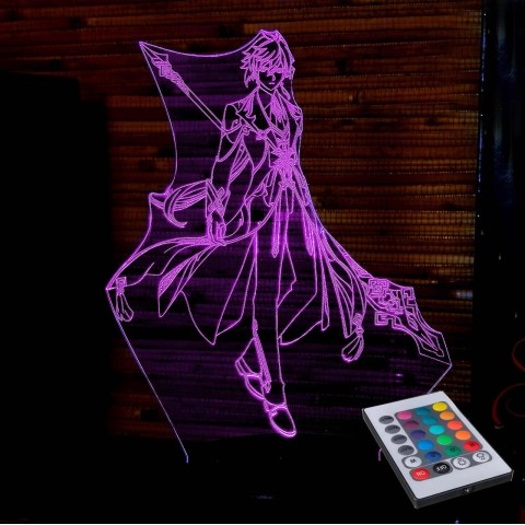 Акриловий 3D світильник-нічник Чжун Лі 2