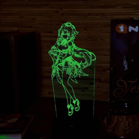 Акриловий 3D світильник-нічник Гань Юй