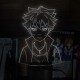 Акриловий 3D світильник-нічник Боруто Узумакі "Наруто"