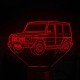Акриловий 3D світильник-нічник Mercedes-Benz G