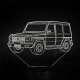 Акриловий 3D світильник-нічник Mercedes-Benz G