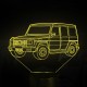 Акриловий 3D світильник-нічник Mercedes-Benz G