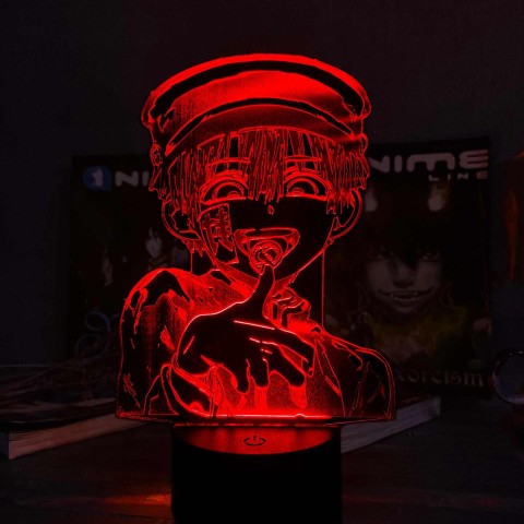 Акриловий 3D світильник-нічник Туалетний хлопчик Ханако