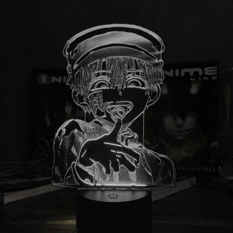 Акриловий 3D світильник-нічник Туалетний хлопчик Ханако