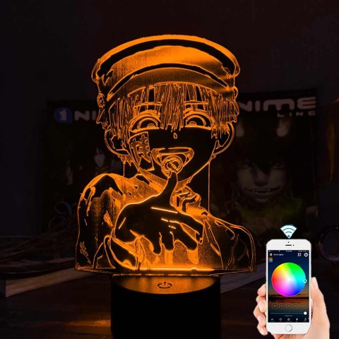 Акриловий 3D світильник-нічник Туалетний хлопчик Ханако