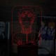 Акриловий 3D світильник-ночник Наруто 3