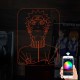 Акриловий 3D світильник-ночник Наруто 3