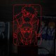 Акриловий 3D світильник-ночник Наруто 5