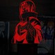 Акриловий 3D світильник-ночник Учиха Ітачі 2 "Наруто"