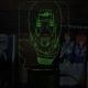 Акриловий 3D світильник-ночник Учиха Ітачі 3 "Наруто"