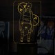 Акриловий 3D світильник-ночник Мадара Учіха "Наруто"