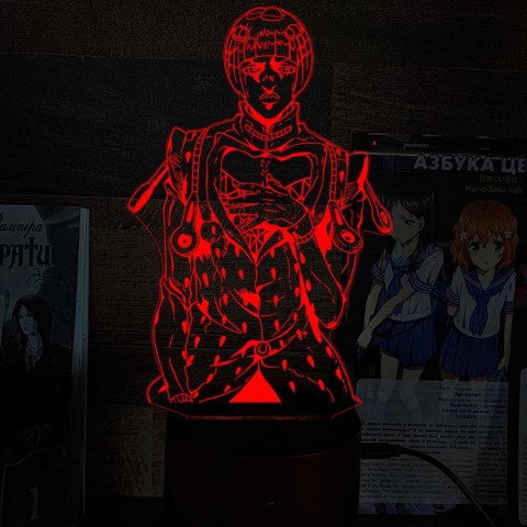 Акриловий 3D світильник-нічник Бруно Буччеллати