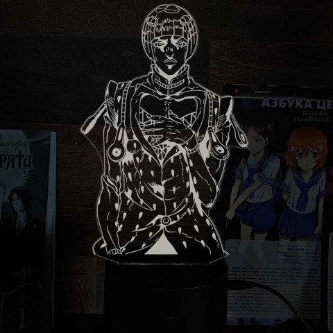 Акриловий 3D світильник-нічник Бруно Буччеллати