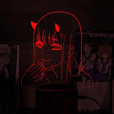 Акриловий 3D світильник-нічник Зеро Ту 2