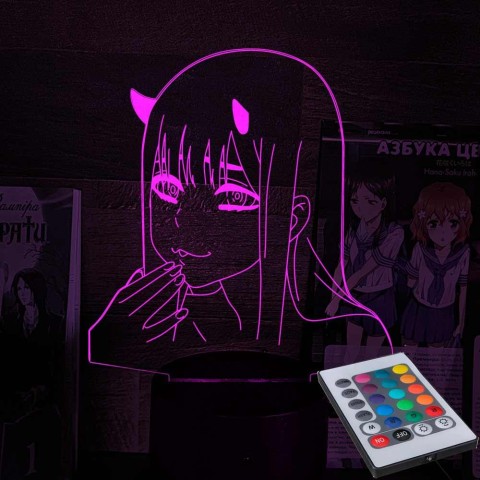 Акриловий 3D світильник-нічник Зеро Ту 2