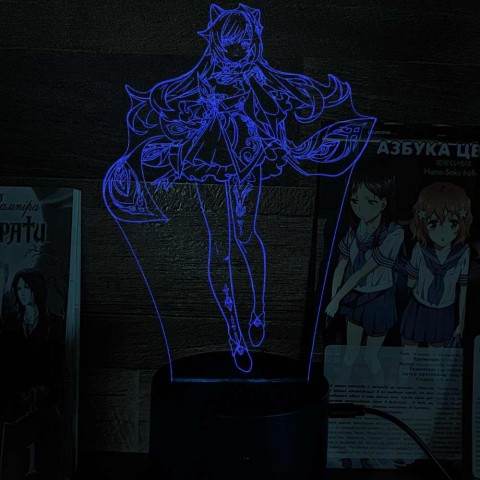 Акриловий 3D світильник-нічник Ке Цин