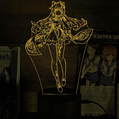 Акриловий 3D світильник-нічник Ке Цин