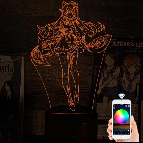 Акриловий 3D світильник-нічник Ке Цин