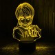Акриловий 3D світильник-ночник Курапіка