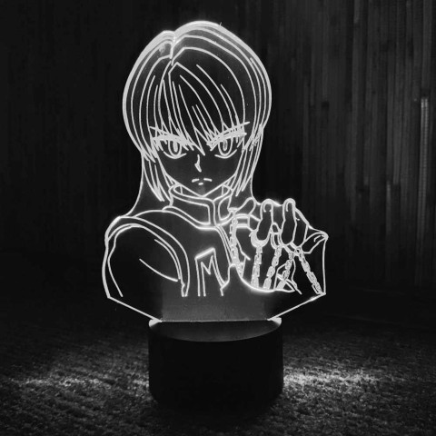 Акриловий 3D світильник-ночник Курапіка