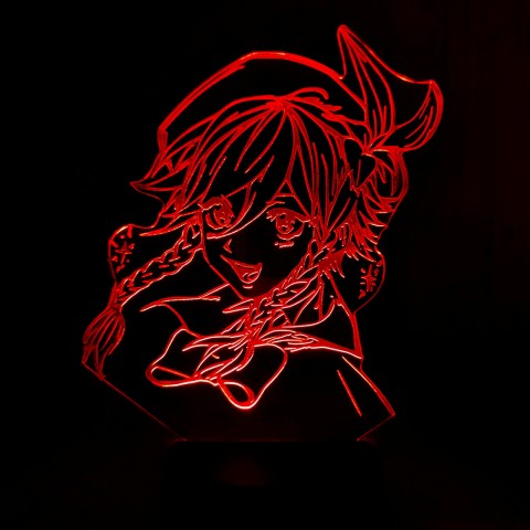 Акриловий 3D світильник-нічник Венті