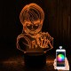 Акриловий 3D світильник-ночник Курапіка