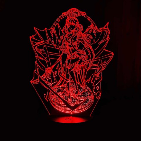Акриловий 3D світильник-нічник Сегун Райдэн 2
