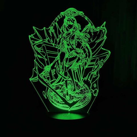 Акриловий 3D світильник-нічник Сегун Райдэн 2