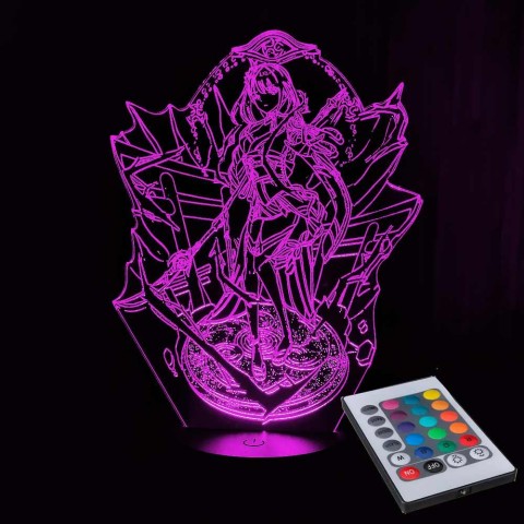 Акриловий 3D світильник-нічник Сегун Райдэн 2