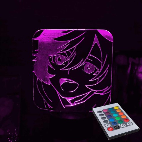 Акриловий 3D світильник-нічник Кюсаку Юмено "Великий з Бродячих Псів"