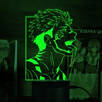 Акриловий 3D світильник-нічник Рьомен Сукуна Магічна битва