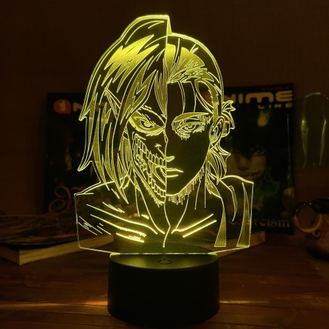 Акриловий 3D світильник Ерен Йегер