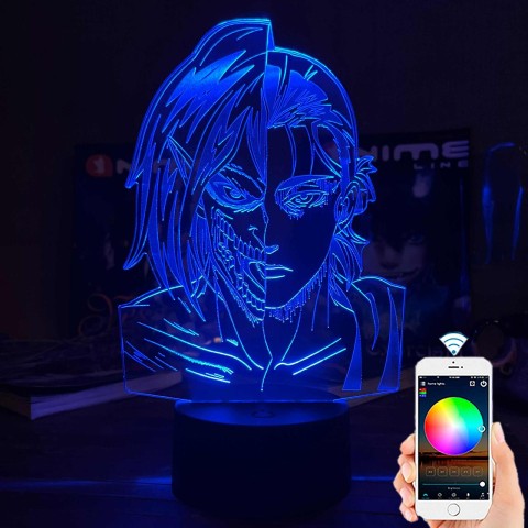 Акриловий 3D світильник Ерен Йегер