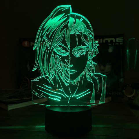 Акриловий 3D світильник Ерен Йегер