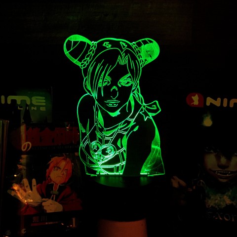 Акриловий 3D світильник-нічник Джолін Кудзе дочь Джотаро Куджо