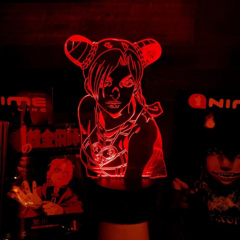 Акриловий 3D світильник-нічник Джолін Кудзе дочь Джотаро Куджо