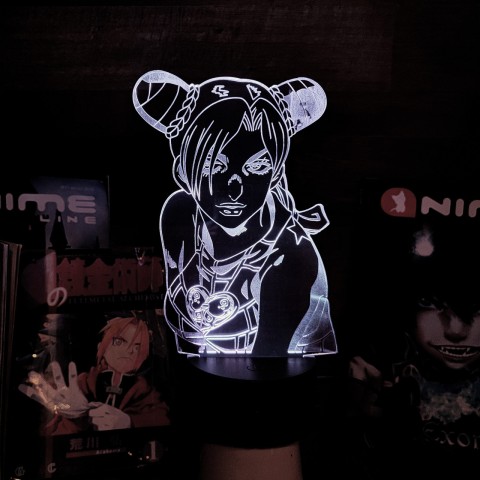 Акриловий 3D світильник-нічник Джолін Кудзе дочь Джотаро Куджо