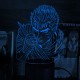 Акриловий 3D світильник-нічник Гатс "Берсерк"