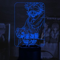 Акриловий 3D світильник-нічник Магічна битва